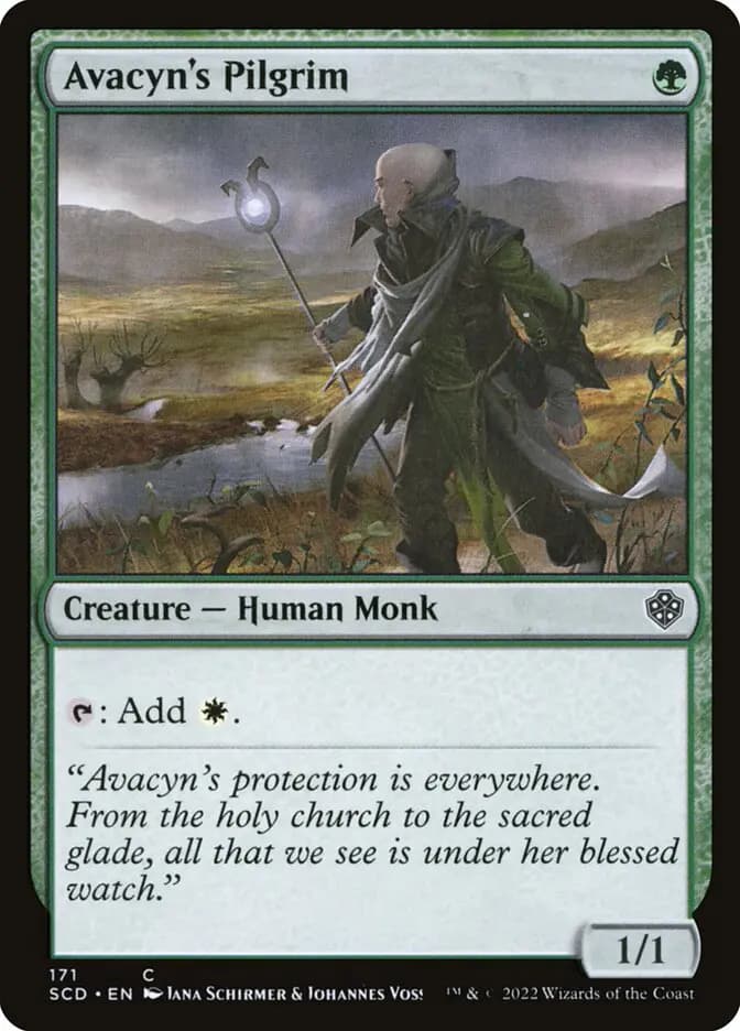 Card image of Avacyn's Pilgrim
