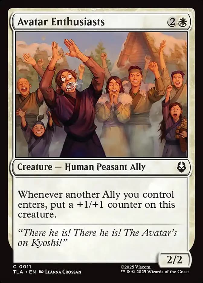 Card image of Avatar Enthusiasts