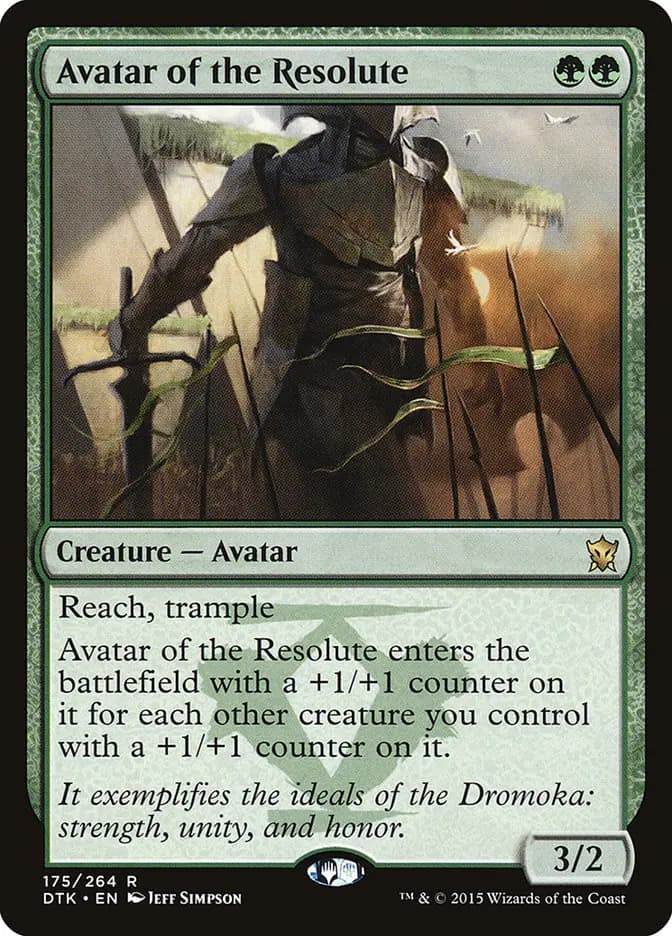 Card image of Avatar of the Resolute