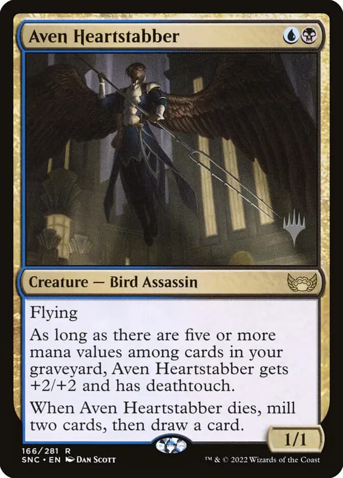 Card image of Aven Heartstabber