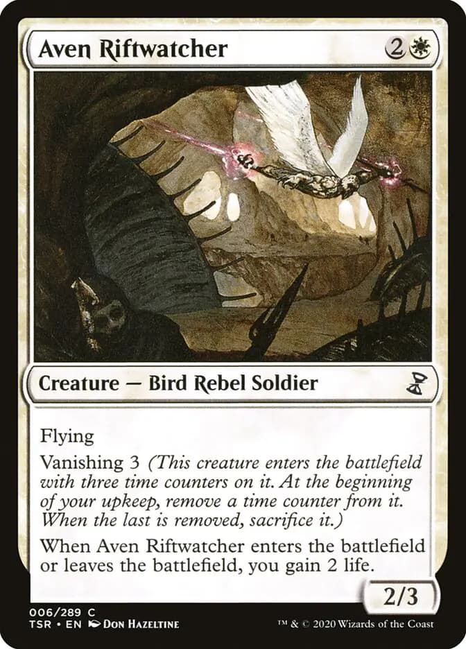 Card image of Aven Riftwatcher