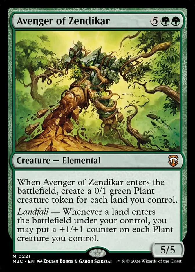 Card image of Avenger of Zendikar