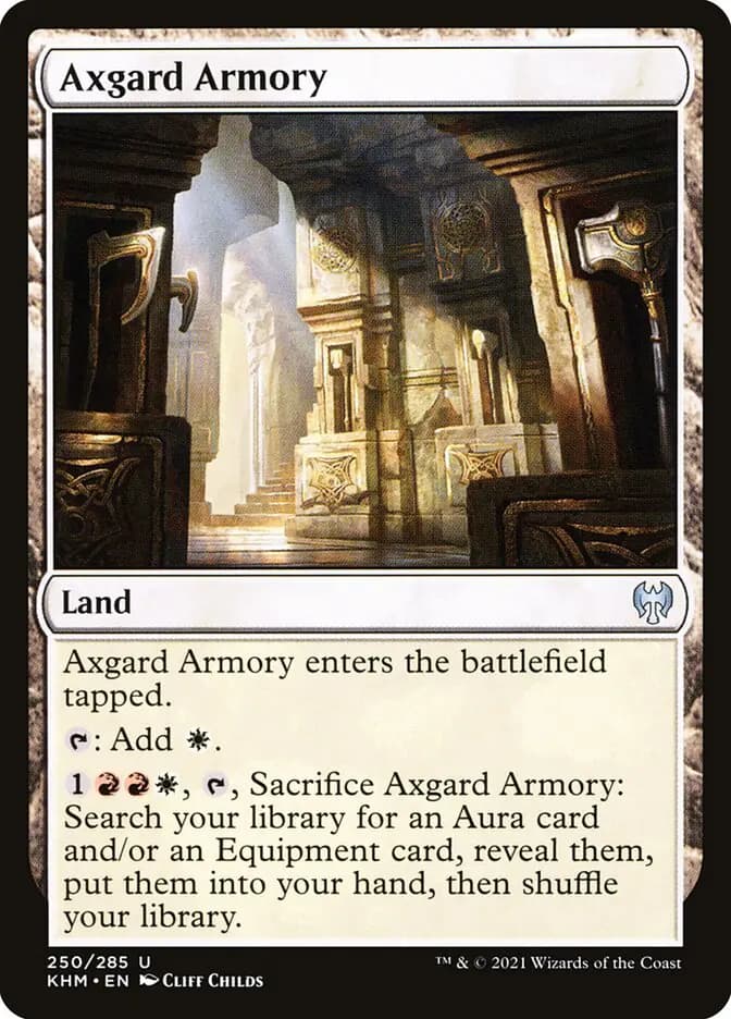 Card image of Axgard Armory
