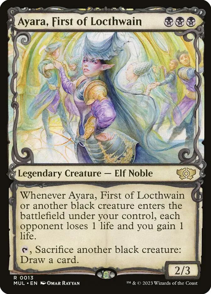 Card image of Ayara, First of Locthwain