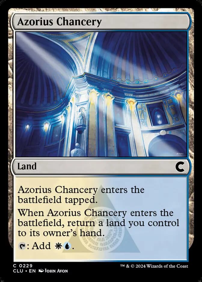Card image of Azorius Chancery