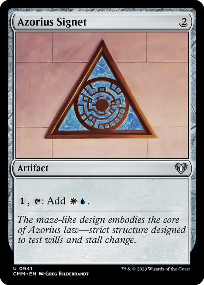 Card image of Azorius Signet