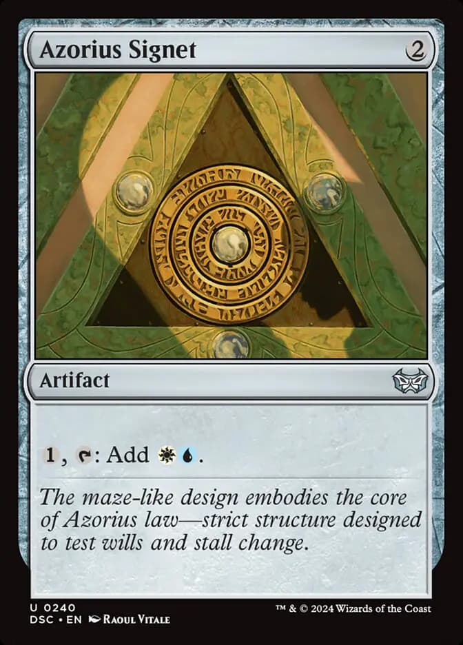 Card image of Azorius Signet