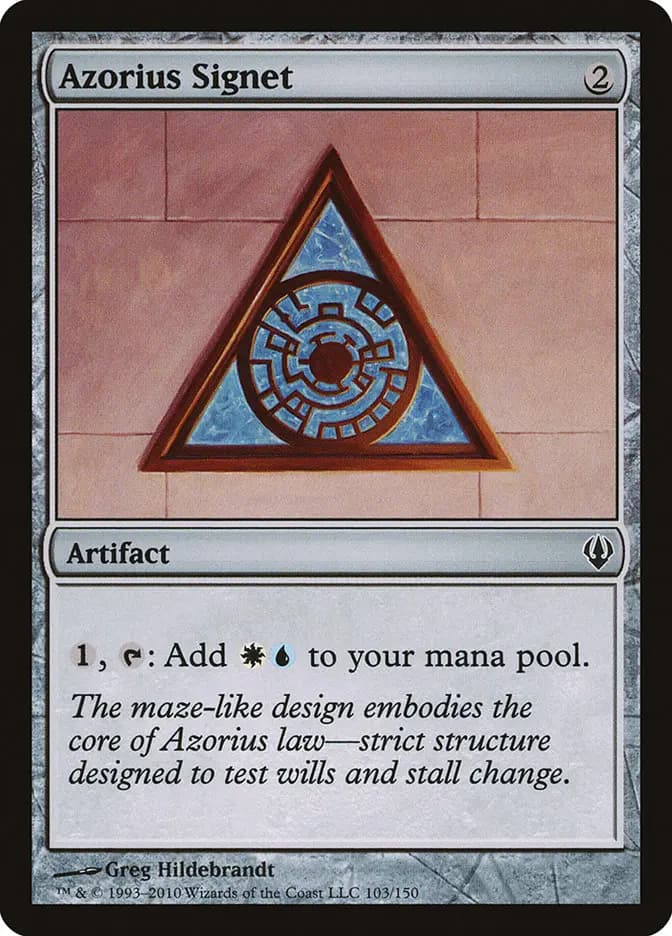 Card image of Azorius Signet