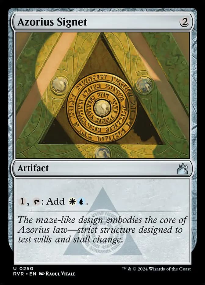Card image of Azorius Signet