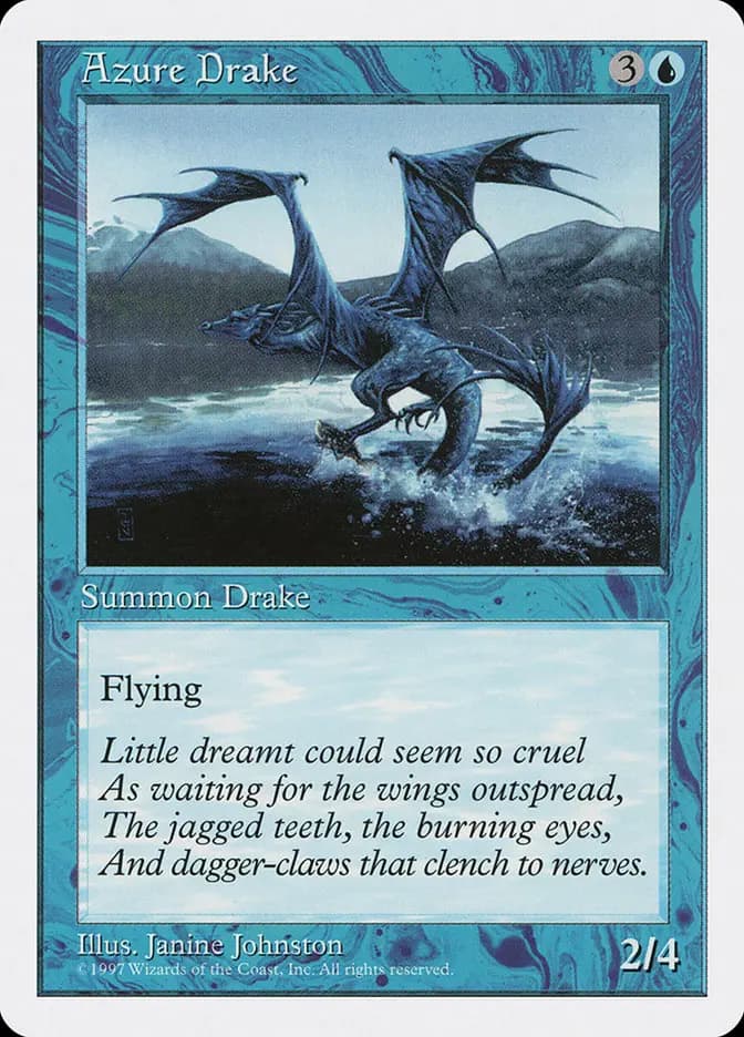Card image of Azure Drake