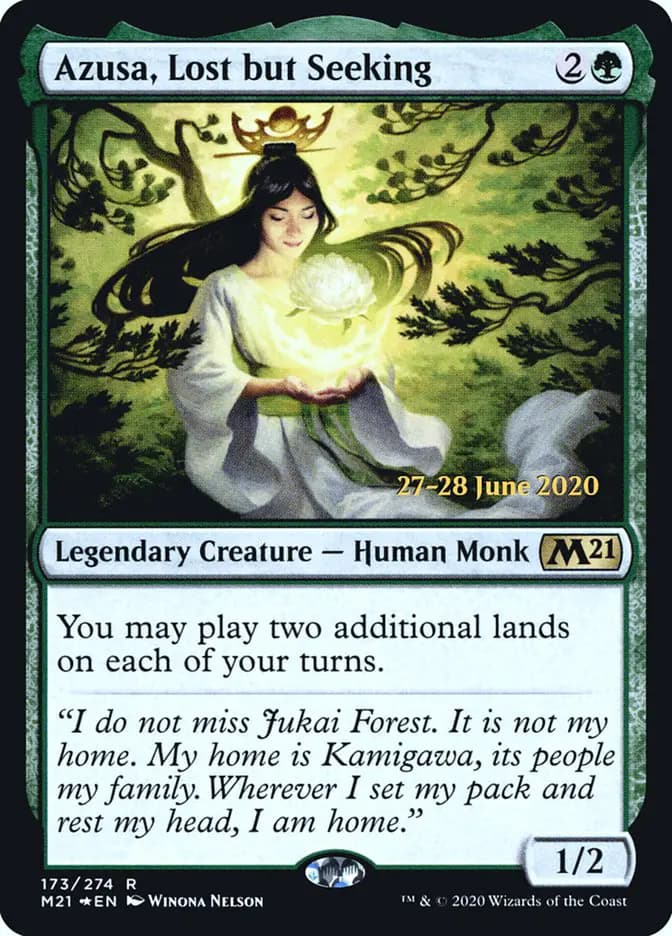 Card image of Azusa, Lost but Seeking