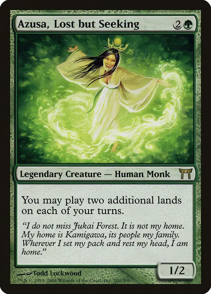 Card image of Azusa, Lost but Seeking