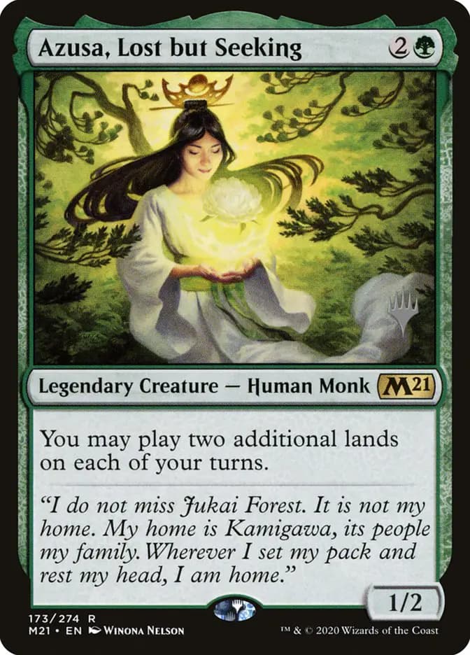 Card image of Azusa, Lost but Seeking
