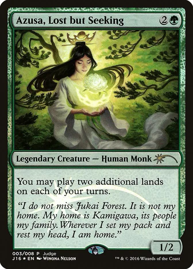 Card image of Azusa, Lost but Seeking