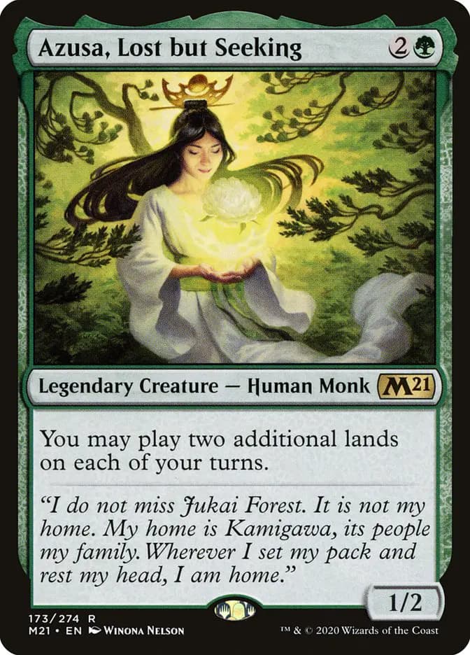 Card image of Azusa, Lost but Seeking