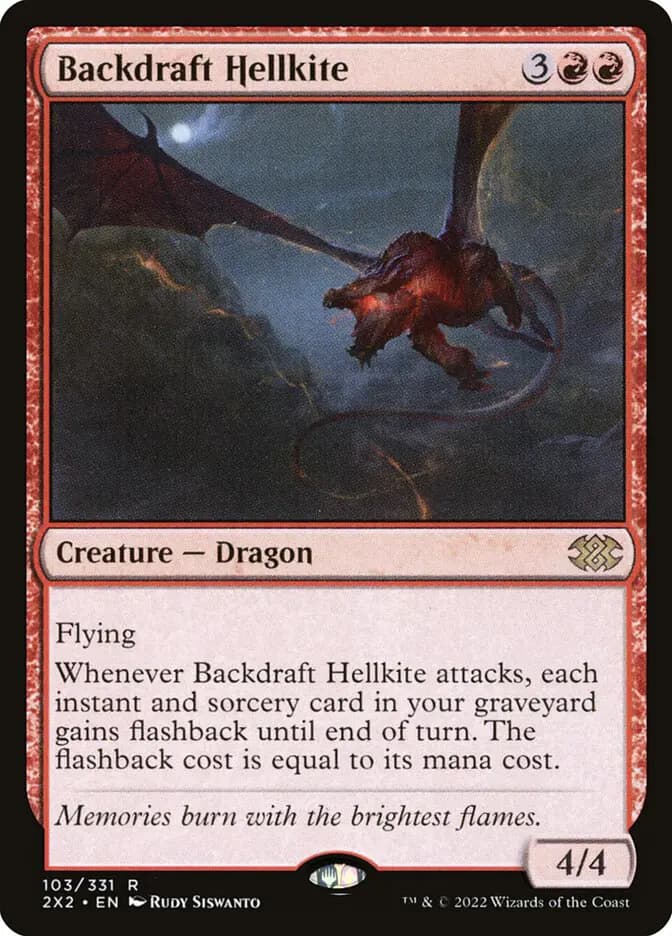 Card image of Backdraft Hellkite