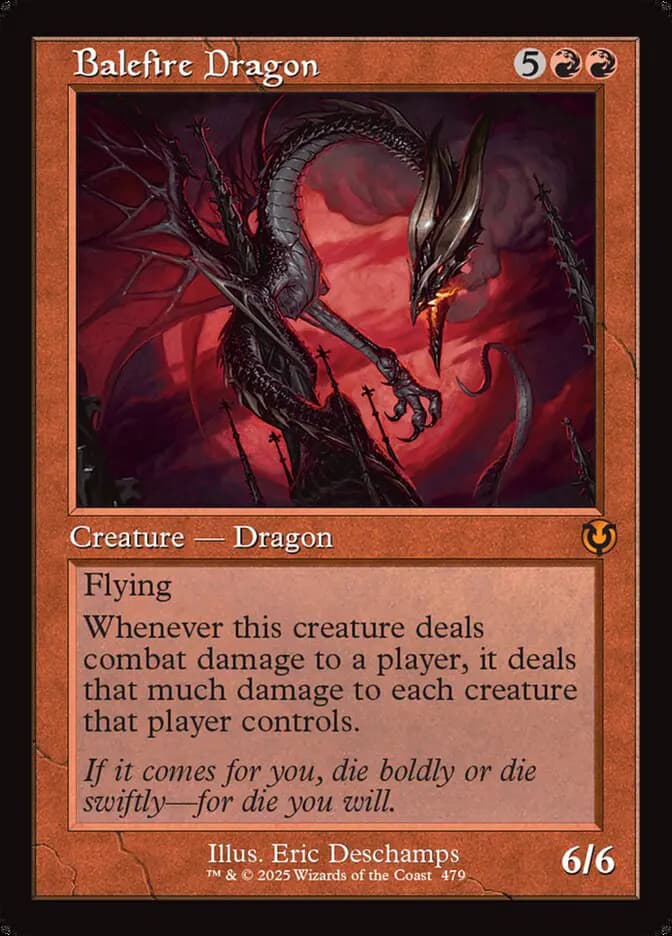 Card image of Balefire Dragon