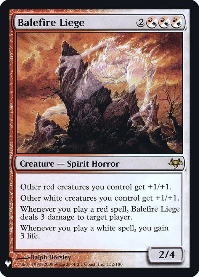 Card image of Balefire Liege