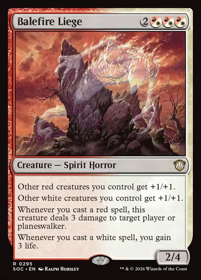 Card image of Balefire Liege