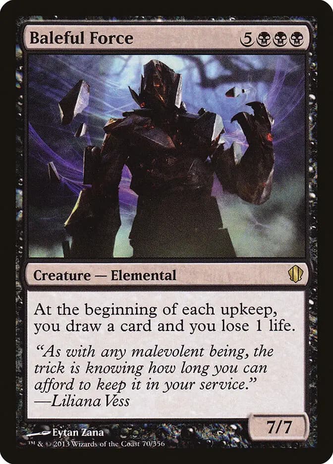 Card image of Baleful Force