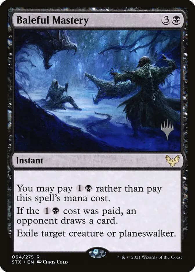 Card image of Baleful Mastery