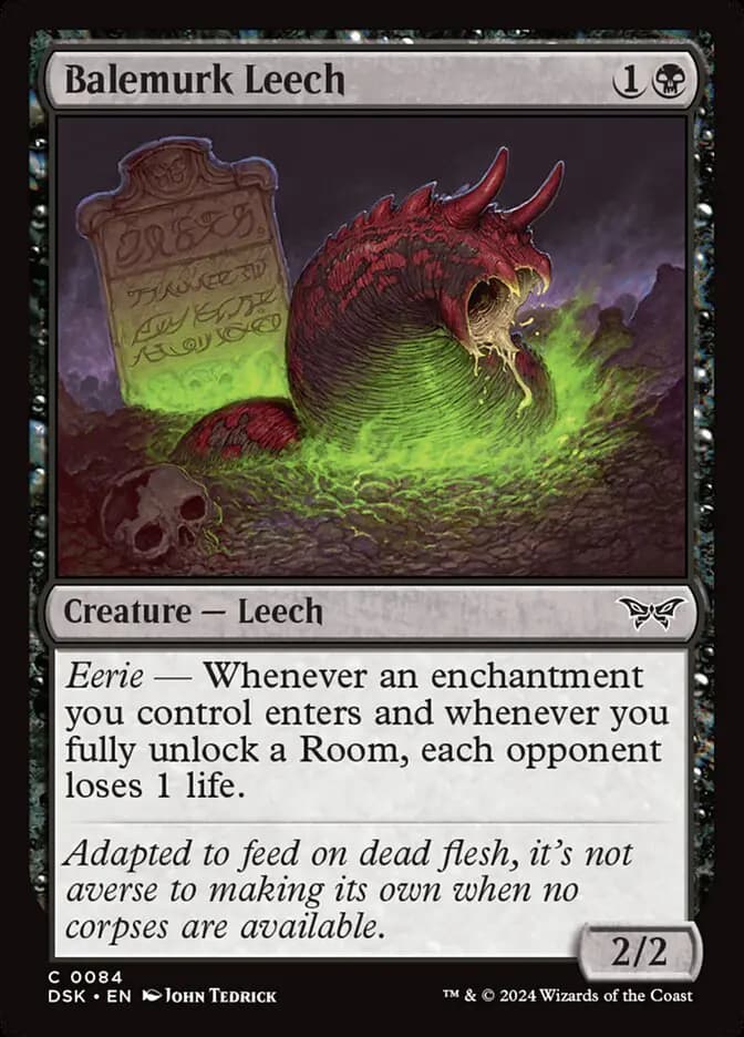 Card image of Balemurk Leech