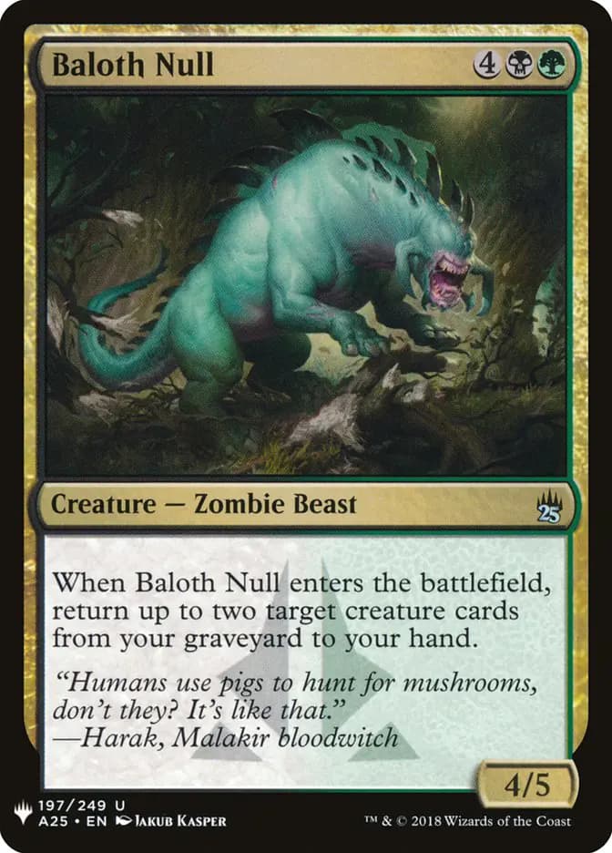 Card image of Baloth Null
