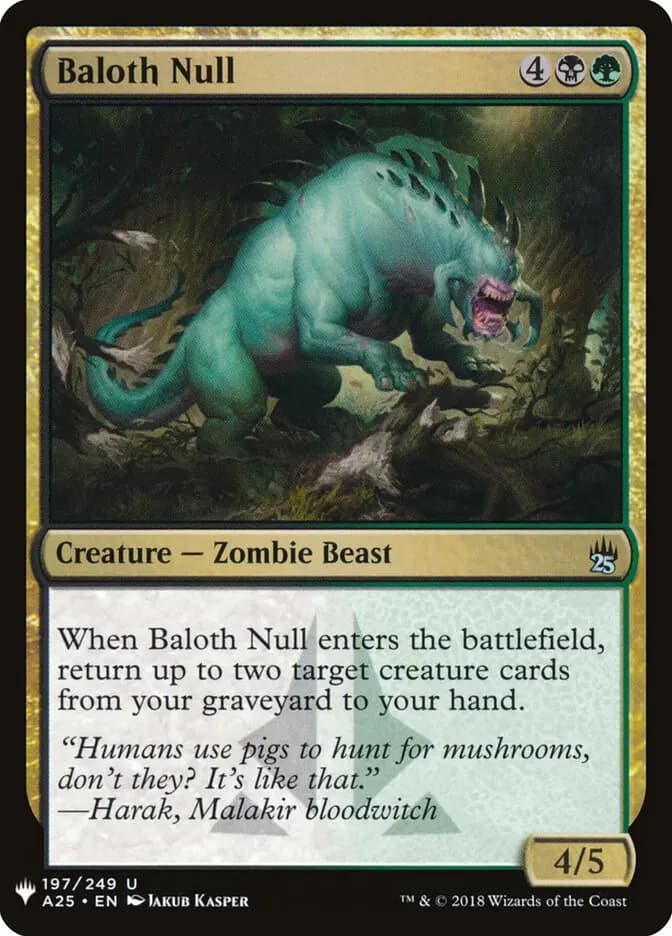 Card image of Baloth Null