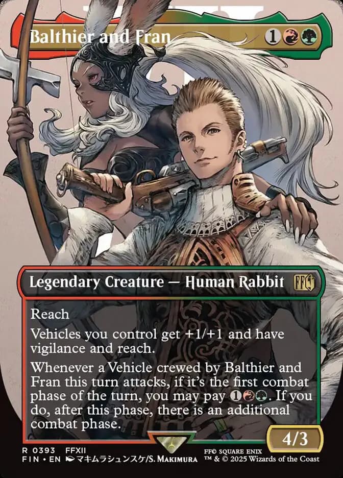 Card image of Balthier and Fran