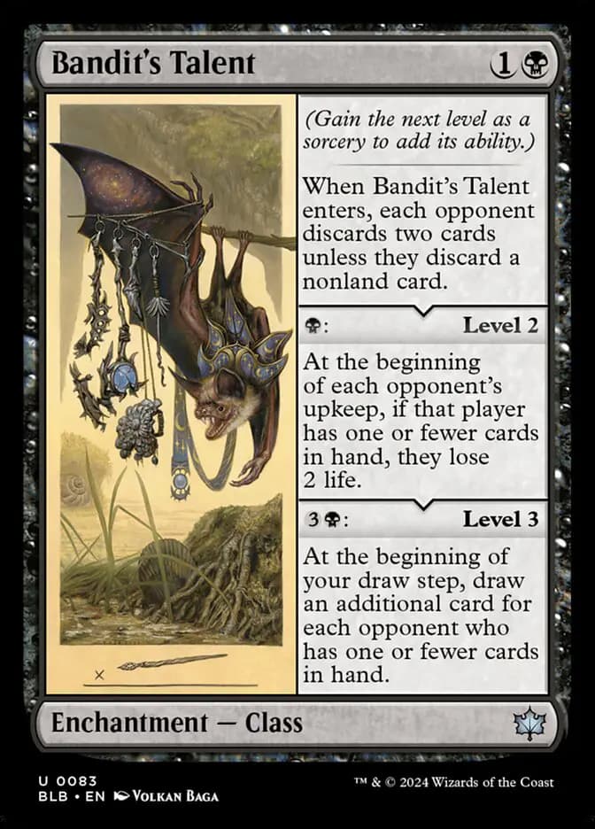 Card image of Bandit's Talent