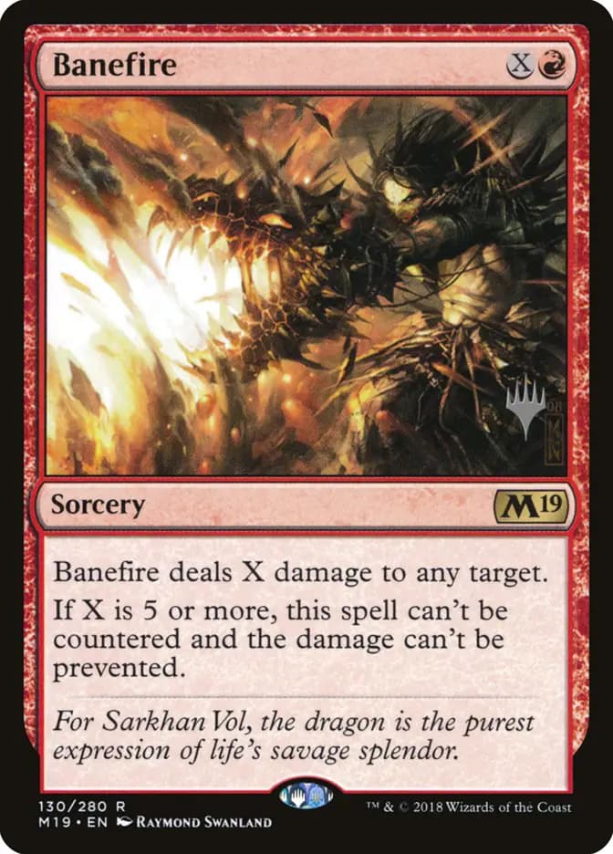 Card image of Banefire