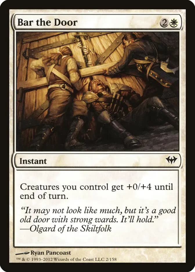 Card image of Bar the Door