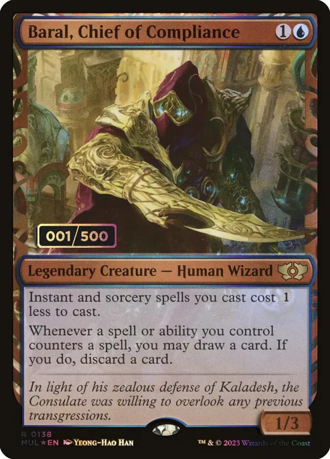 Card image of Baral, Chief of Compliance