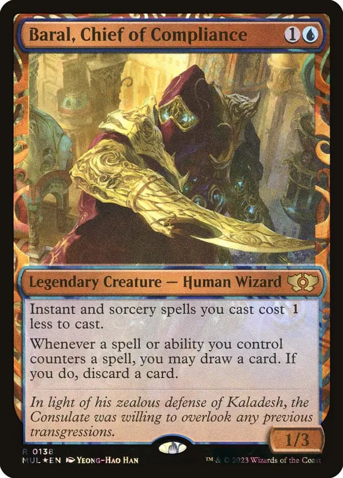 Card image of Baral, Chief of Compliance