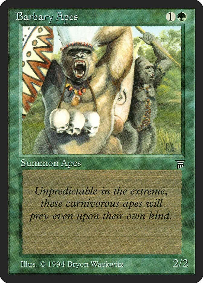 Card image of Barbary Apes