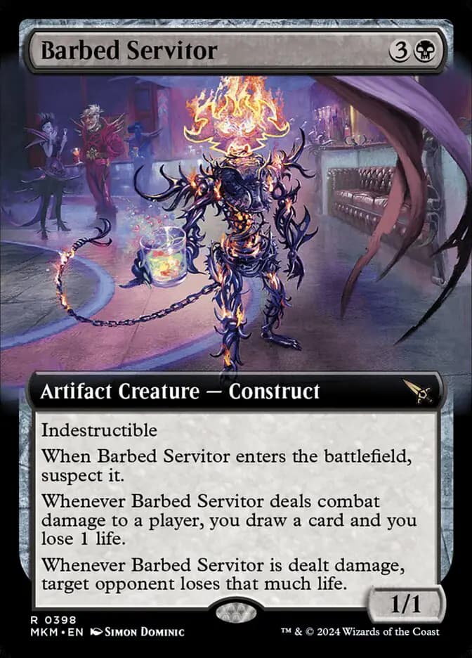Card image of Barbed Servitor