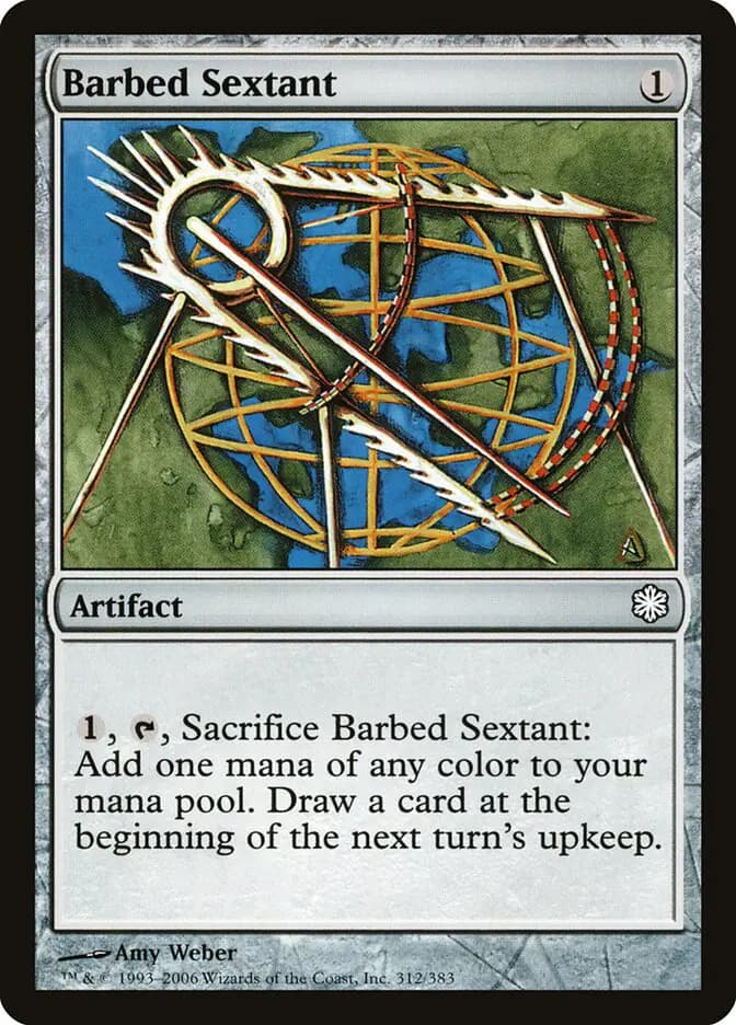 Card image of Barbed Sextant
