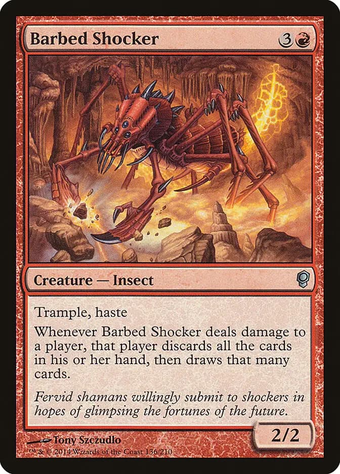 Card image of Barbed Shocker