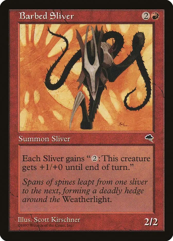 Card image of Barbed Sliver