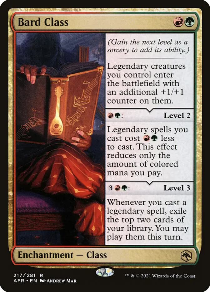 Card image of Bard Class