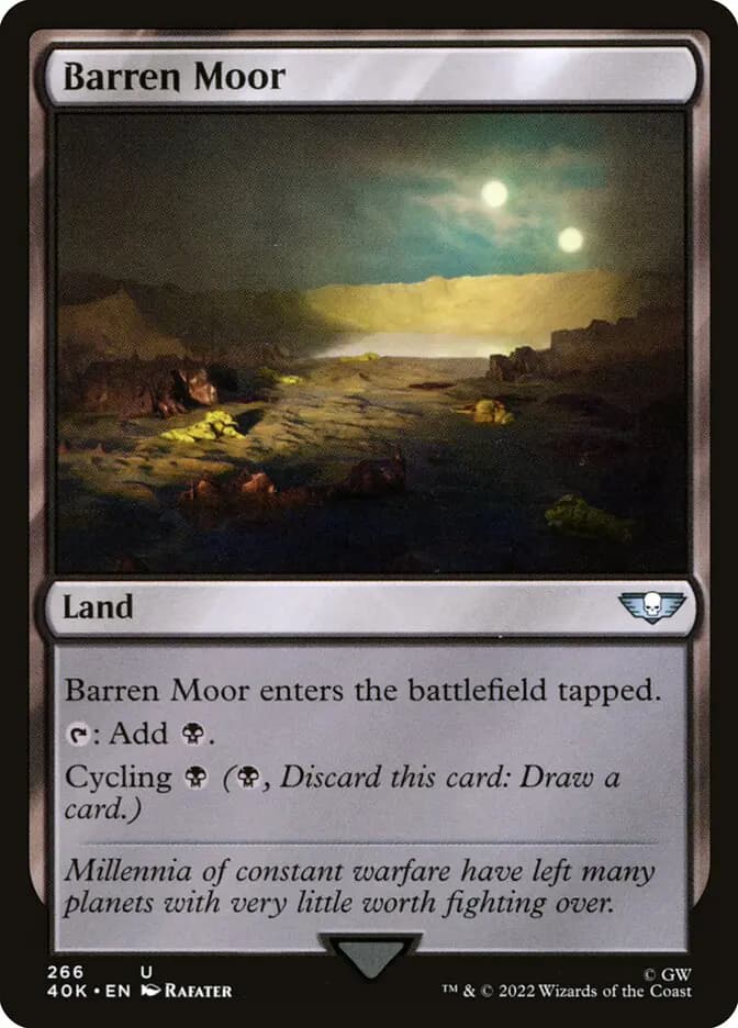 Card image of Barren Moor