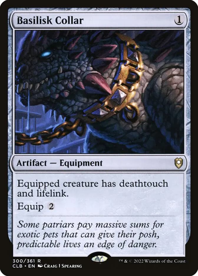 Card image of Basilisk Collar