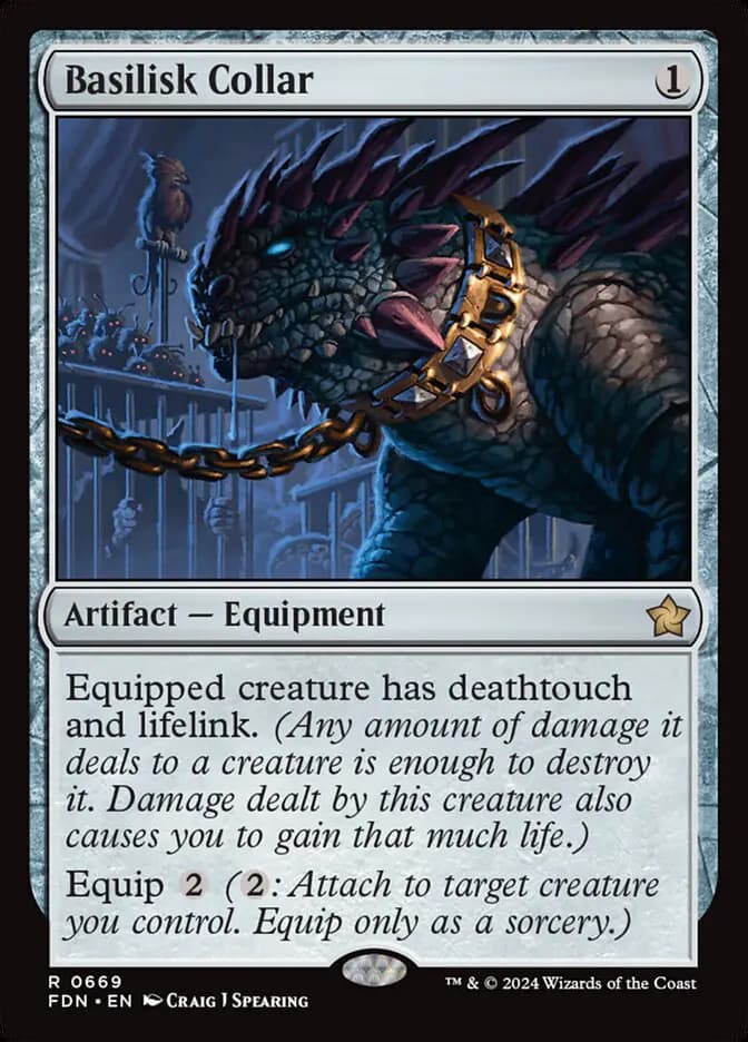 Card image of Basilisk Collar
