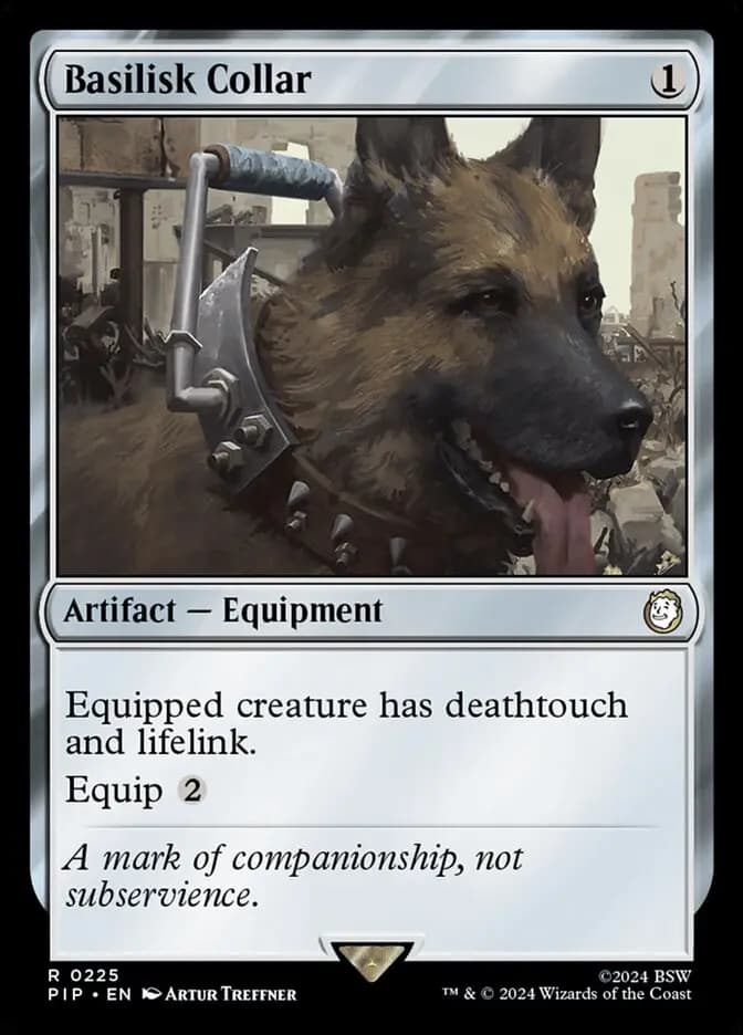 Card image of Basilisk Collar