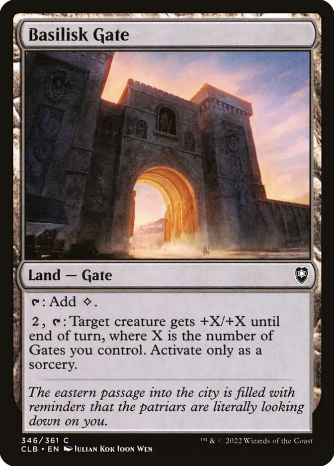 Card image of Basilisk Gate