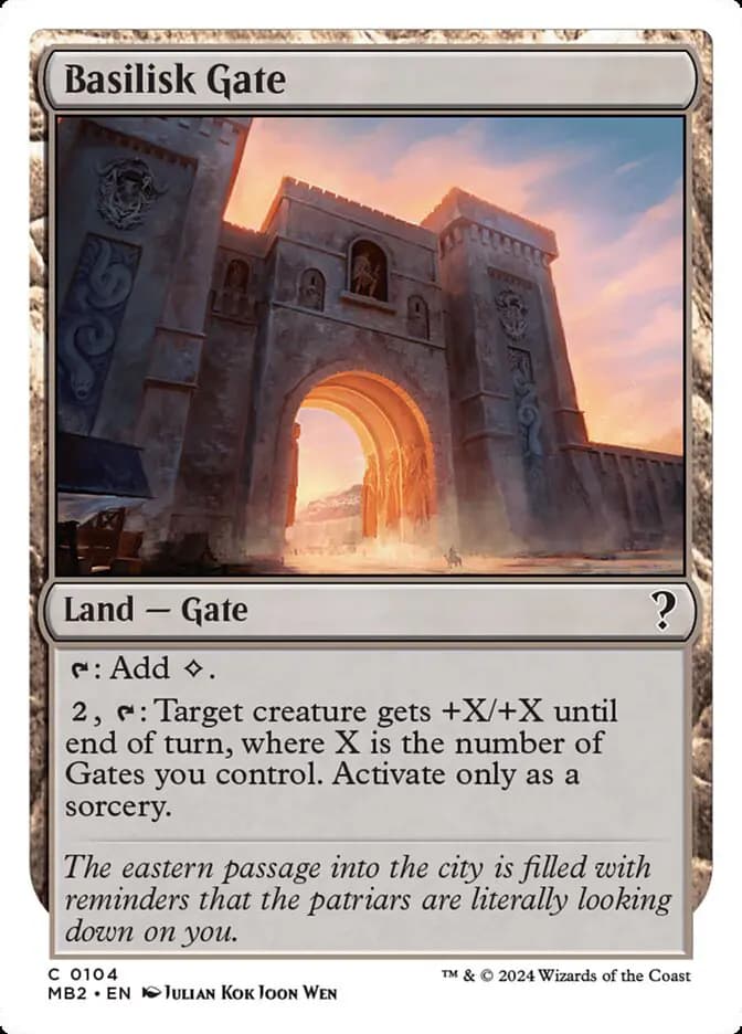Card image of Basilisk Gate