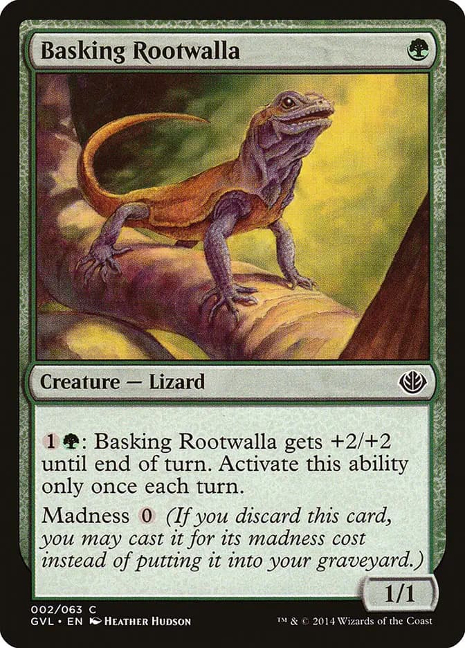 Card image of Basking Rootwalla
