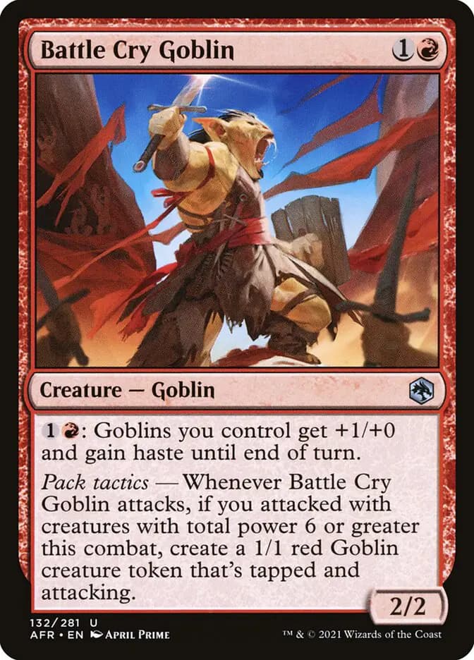 Card image of Battle Cry Goblin