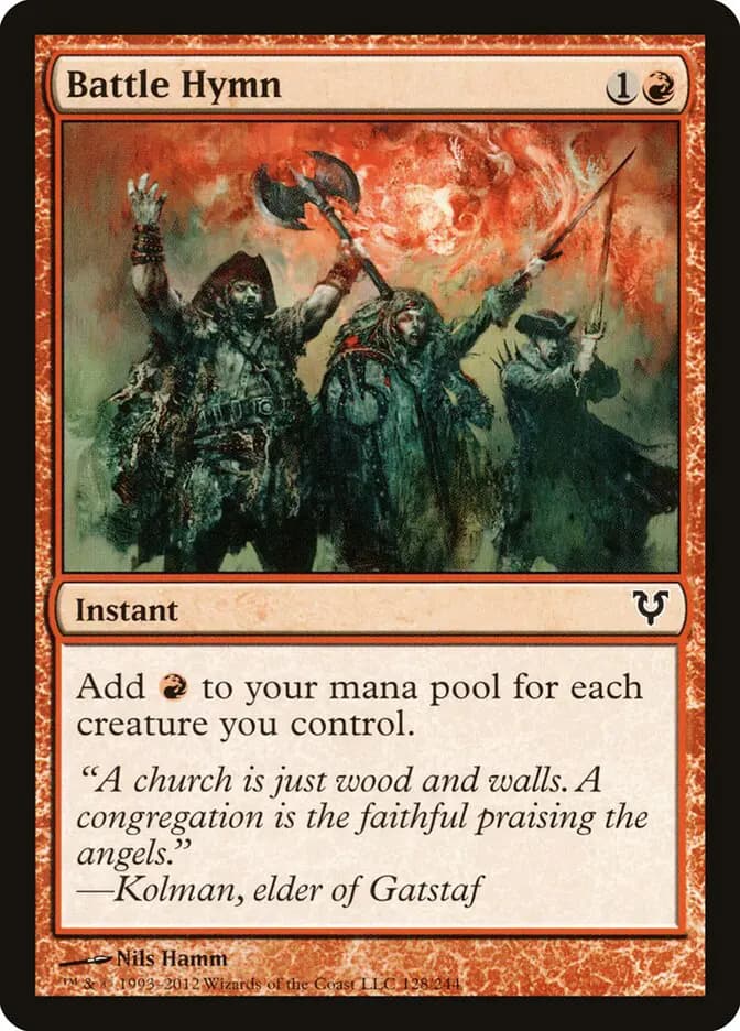 Card image of Battle Hymn