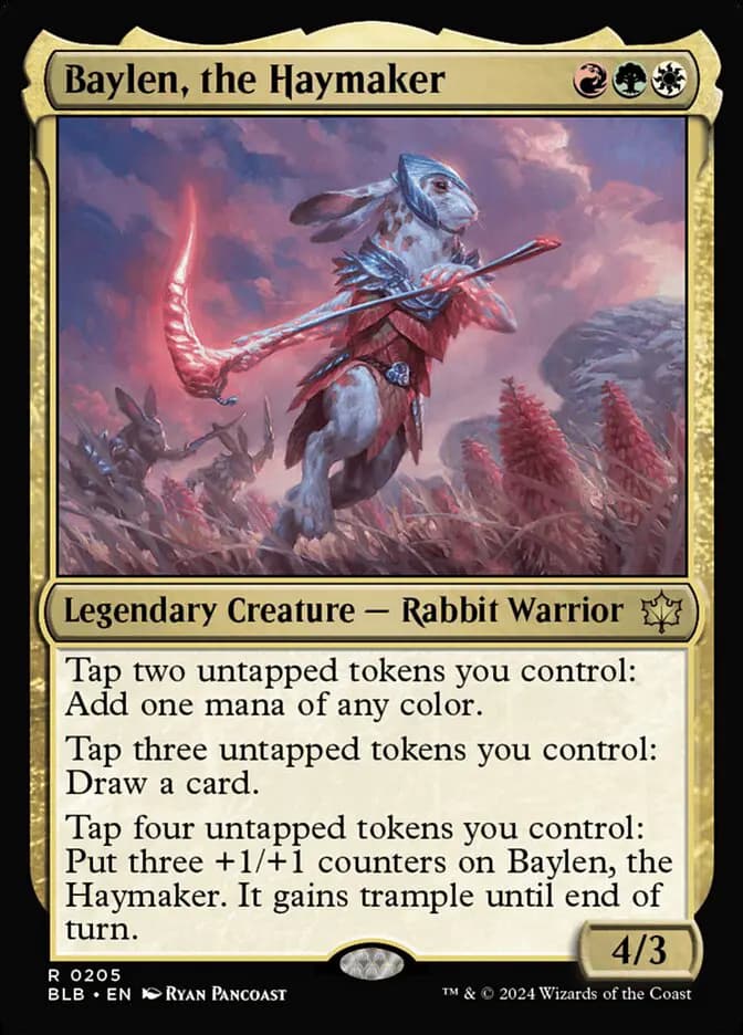 Card image of Baylen, the Haymaker